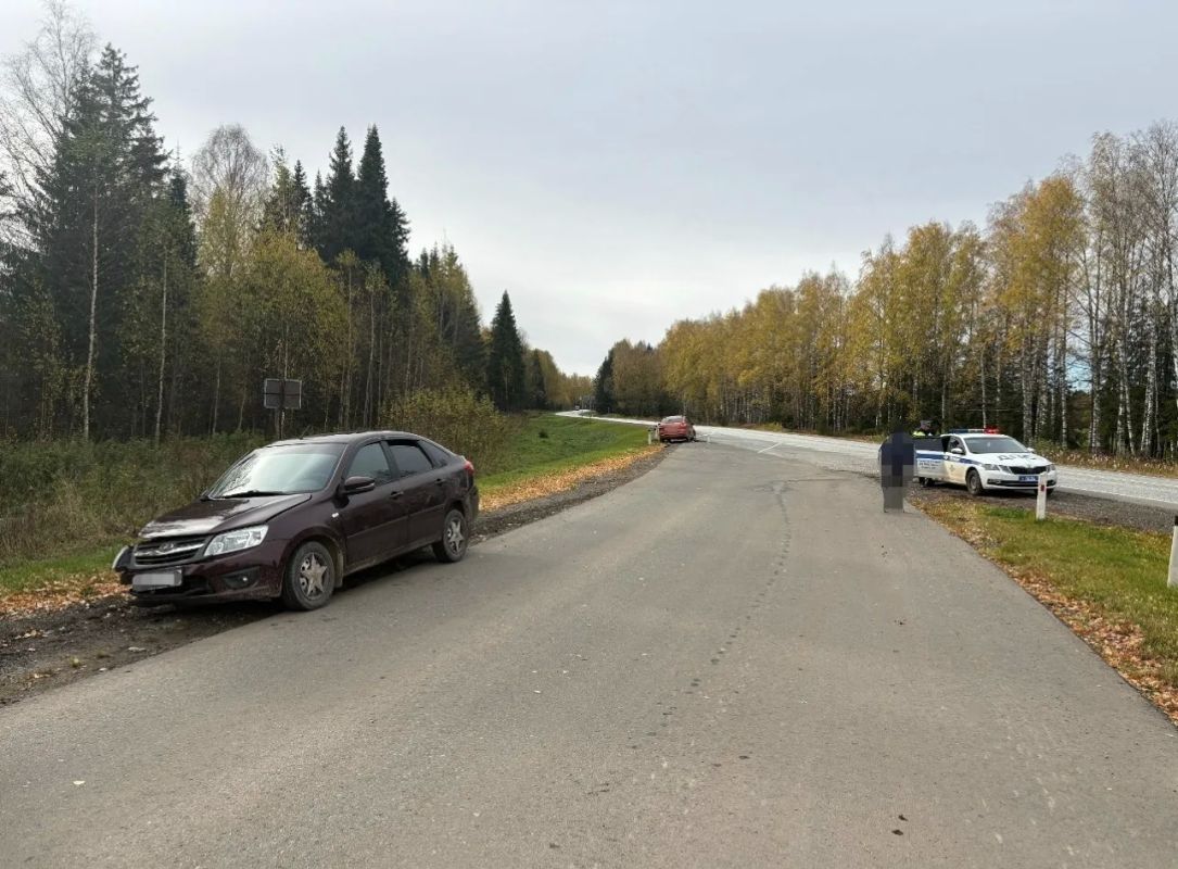 ДТП в Игринском районе Удмуртии: трое пострадавших