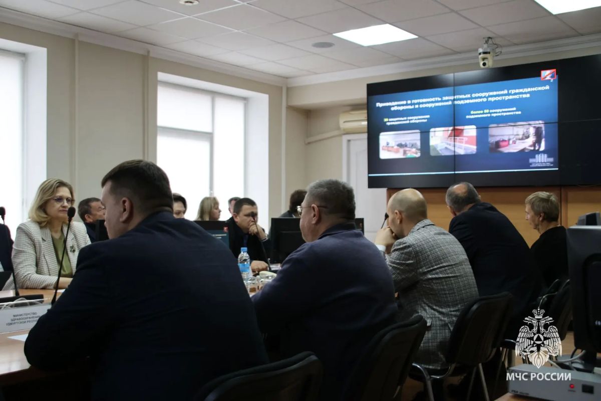 Старт дан: Удмуртия принимает участие во всероссийской командно-штабной тренировке по ГО Старт дан: Удмуртия принимает участие во всероссийской командно-штабной тренировке по ГО
