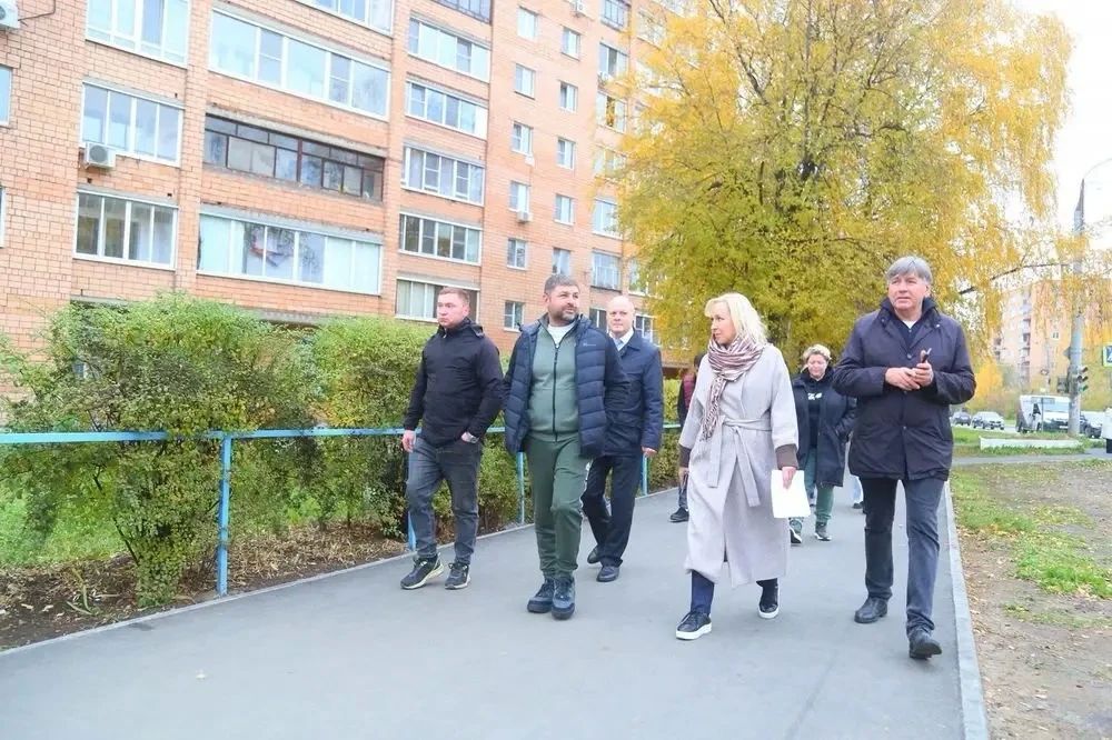 Новые тротуары для пешеходного Ижевска Новые тротуары для пешеходного Ижевска