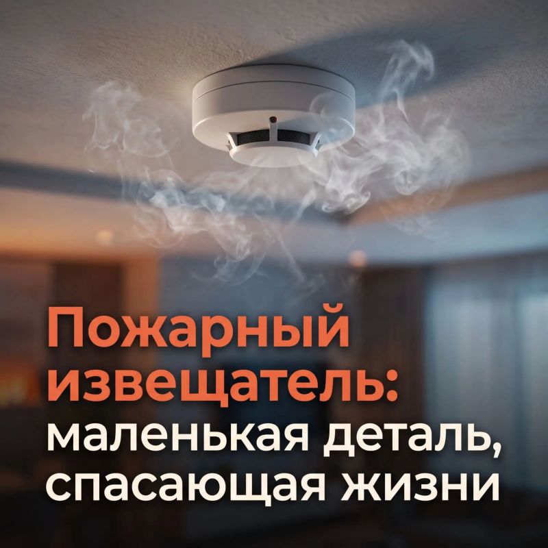 Пожарный извещатель: маленькая деталь, спасающая жизни
