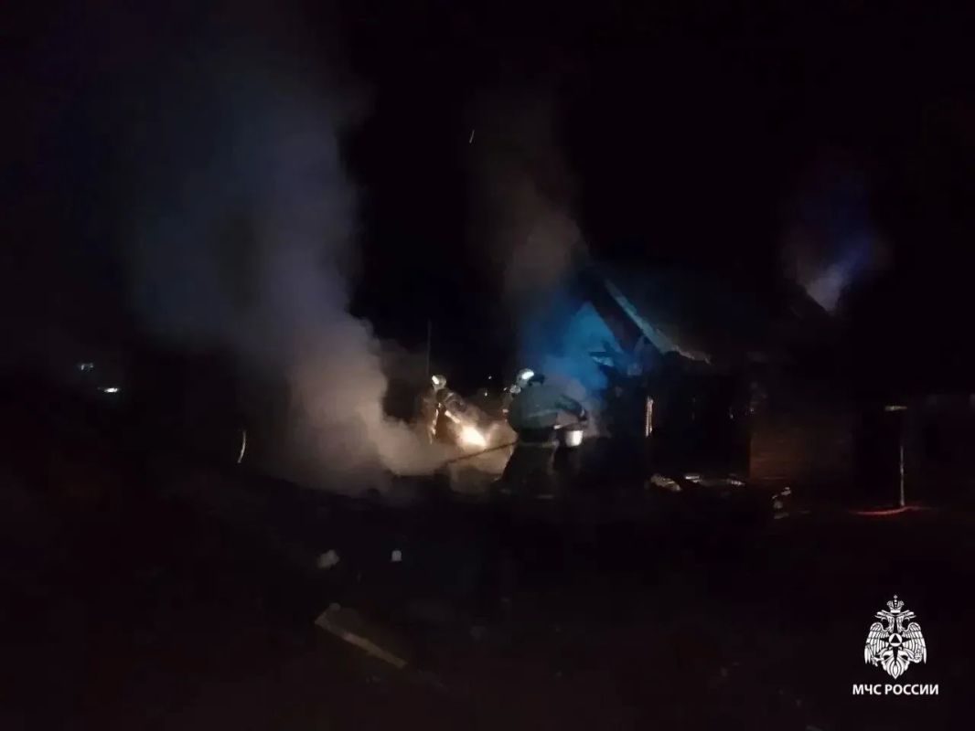 Мужчина погиб на пожаре в Удмуртии