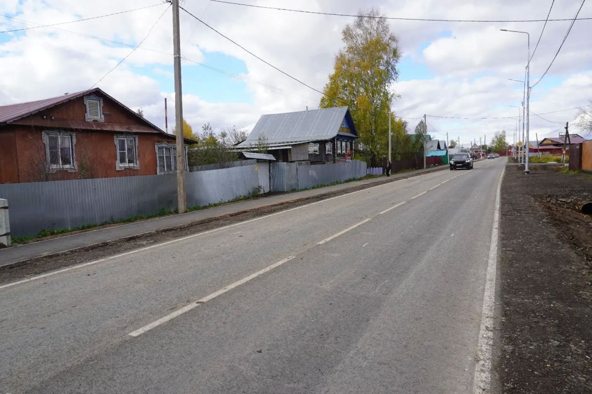 В селе Малая Пурга капитально отремонтировали улицу Труда В селе Малая Пурга капитально отремонтировали улицу Труда