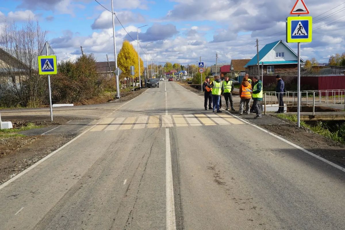 В селе Малая Пурга капитально отремонтировали улицу Труда В селе Малая Пурга капитально отремонтировали улицу Труда