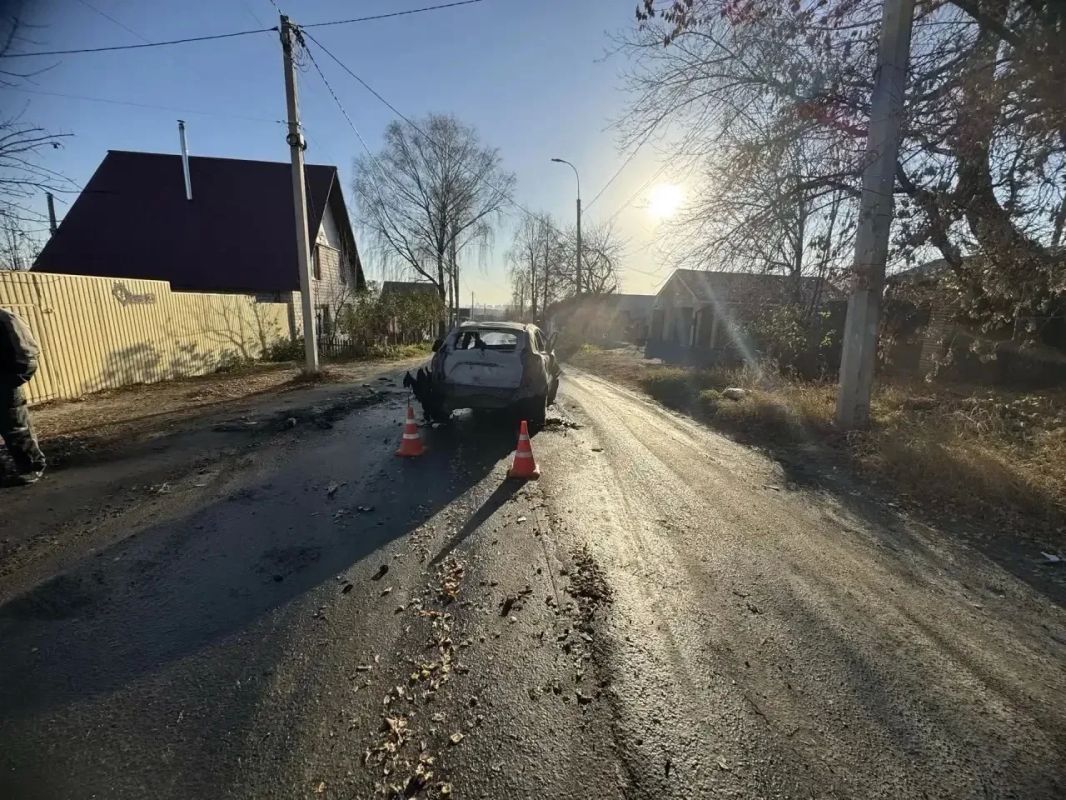 Нетрезвый водитель совершил съезд с дороги, что привело к возгоранию его транспортного средства Нетрезвый водитель совершил съезд с дороги, что привело к возгоранию его транспортного средства