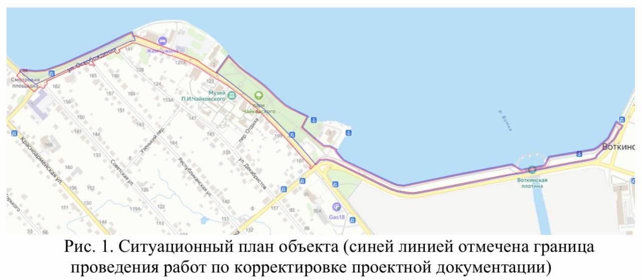 В Воткинске планируют продолжить благоустройство пространства набережной пруда в районе ул. Чайковского в рамках проекта «Сила музыки и ветра»