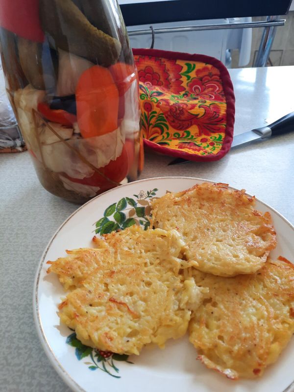 Драники с чесноком: кулинарное вдохновение