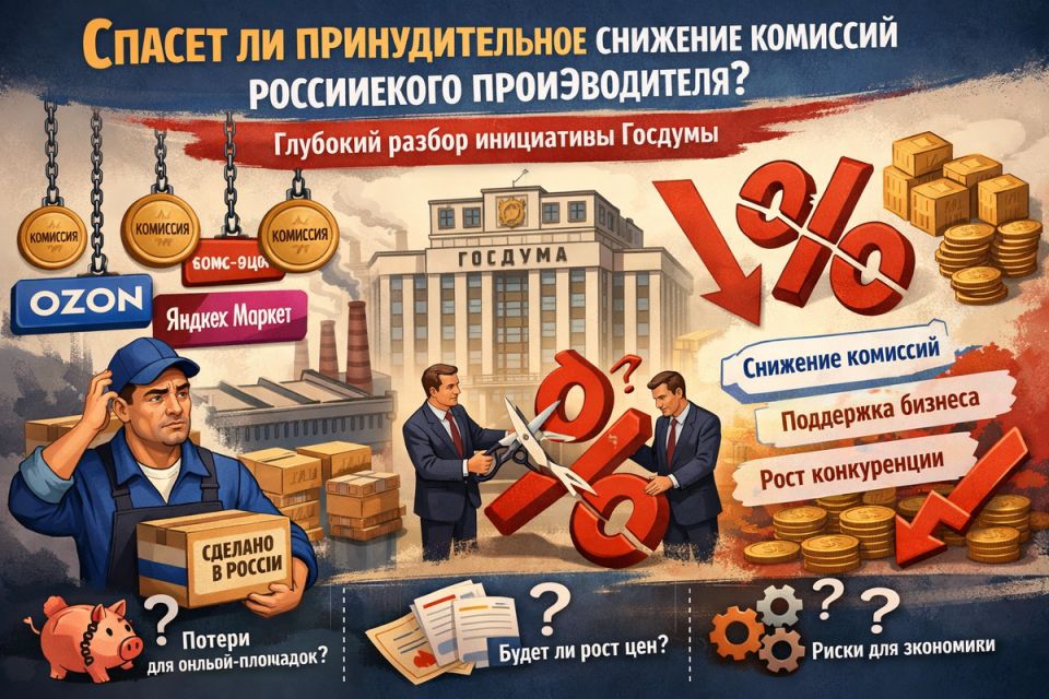 Принудительное снижение комиссий: что ждет маркетплейсы и российских производителей?