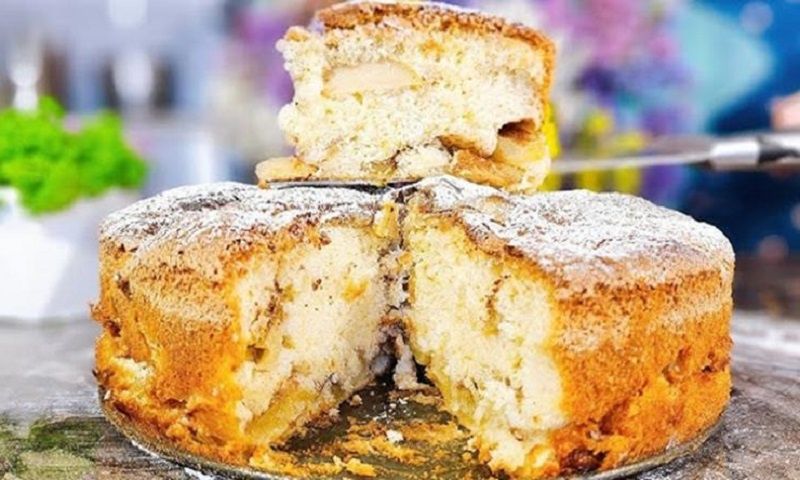 Шифоновая шарлотка: новый взгляд на любимый яблочный пирог