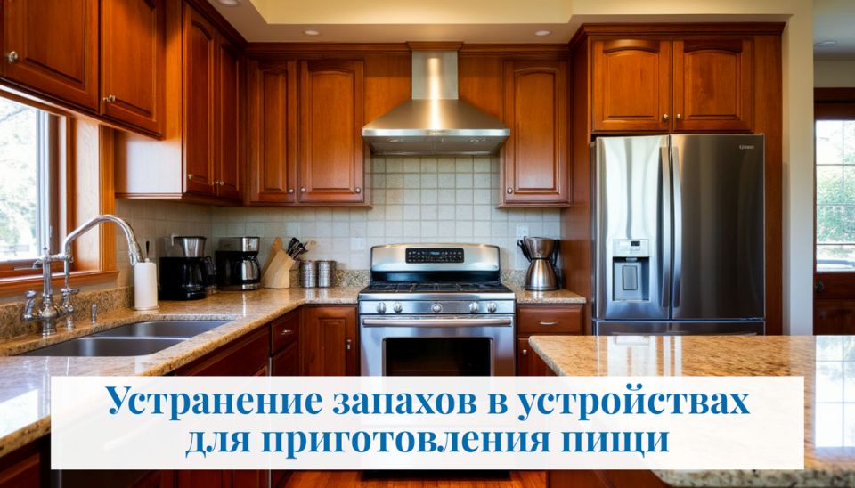 Как избавиться от неприятных запахов в кухонных приборах